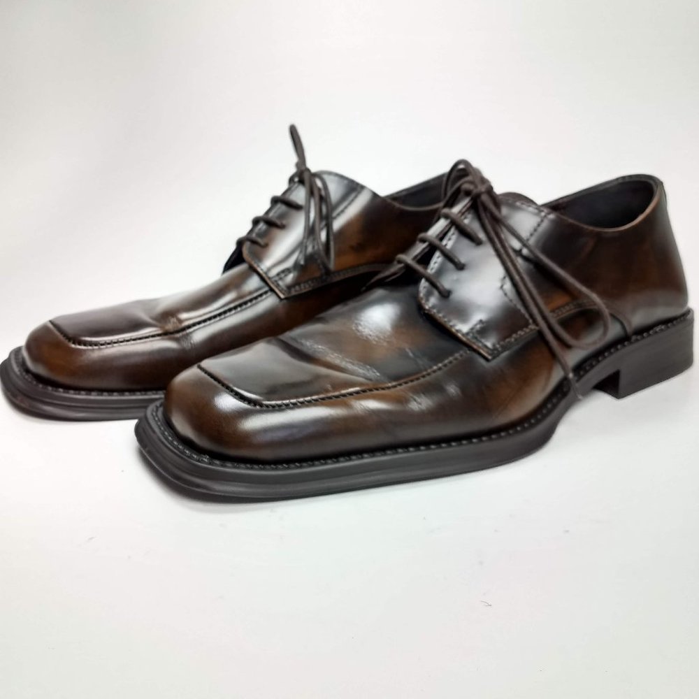 Kenneth Cole Reaction dress men's brown oxfords
